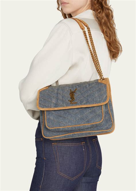 ysl handbags.|ysl denim bag.